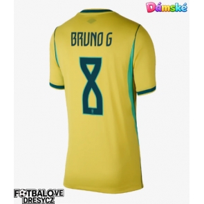 Brazílie Bruno Guimaraes #8 Dámské Domácí Dres MS 2026 Krátký Rukáv